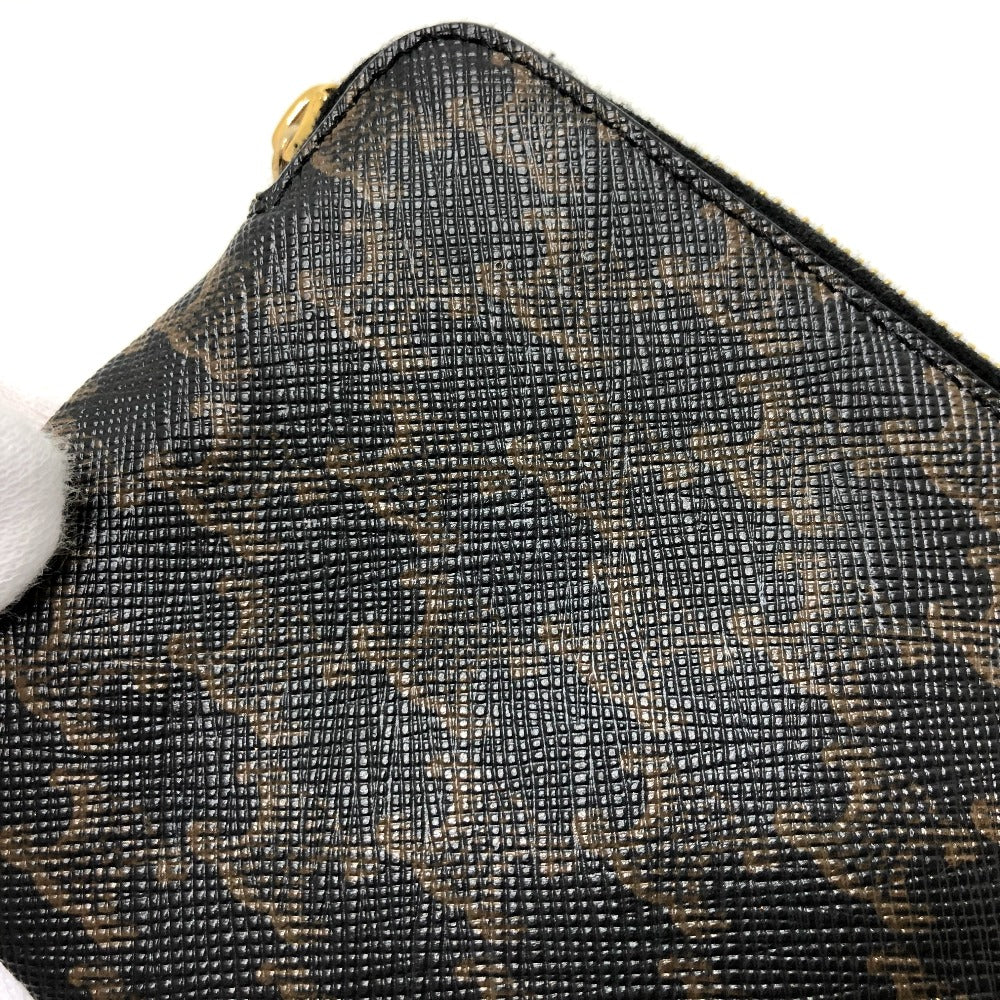 CELINE 10C662CA2 トリオンフ 小物入れ 小銭入れ コインケース PVC/レザー ユニセックス ブラウン