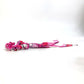 HERMES Bella Scrunchie Hair Tie, Silk Scrunchie, Pink, Women's