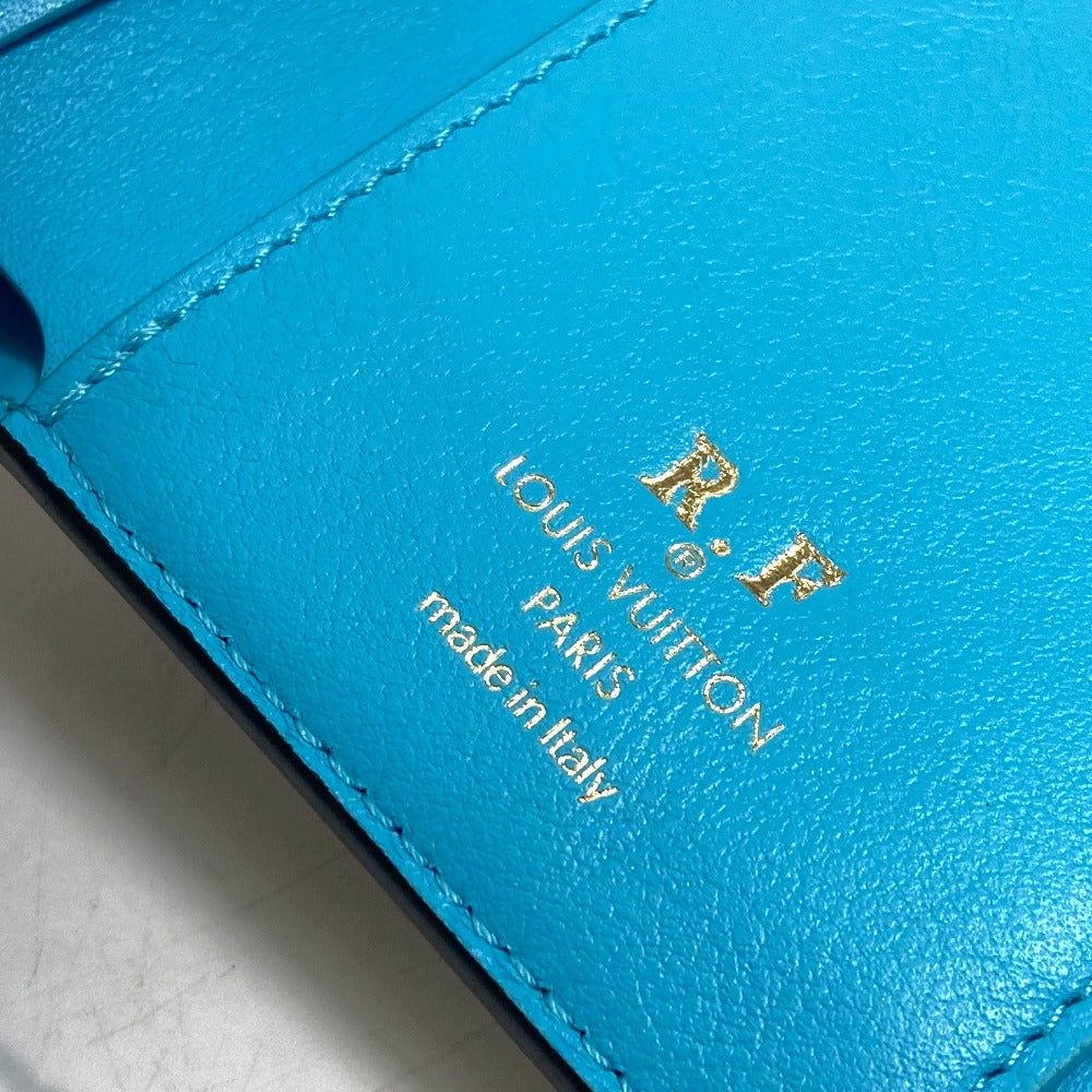 LOUIS VUITTON M69176 ポルトフォイユ・LVポンヌフ コンパクト 3つ折り財布 レザー レディース クレーム ホワイト