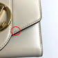 LOUIS VUITTON M69176 ポルトフォイユ・LVポンヌフ コンパクト 3つ折り財布 レザー レディース クレーム ホワイト