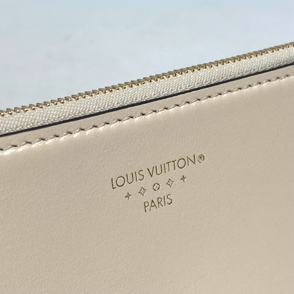 LOUIS VUITTON M69176 ポルトフォイユ・LVポンヌフ コンパクト 3つ折り財布 レザー レディース クレーム ホワイト