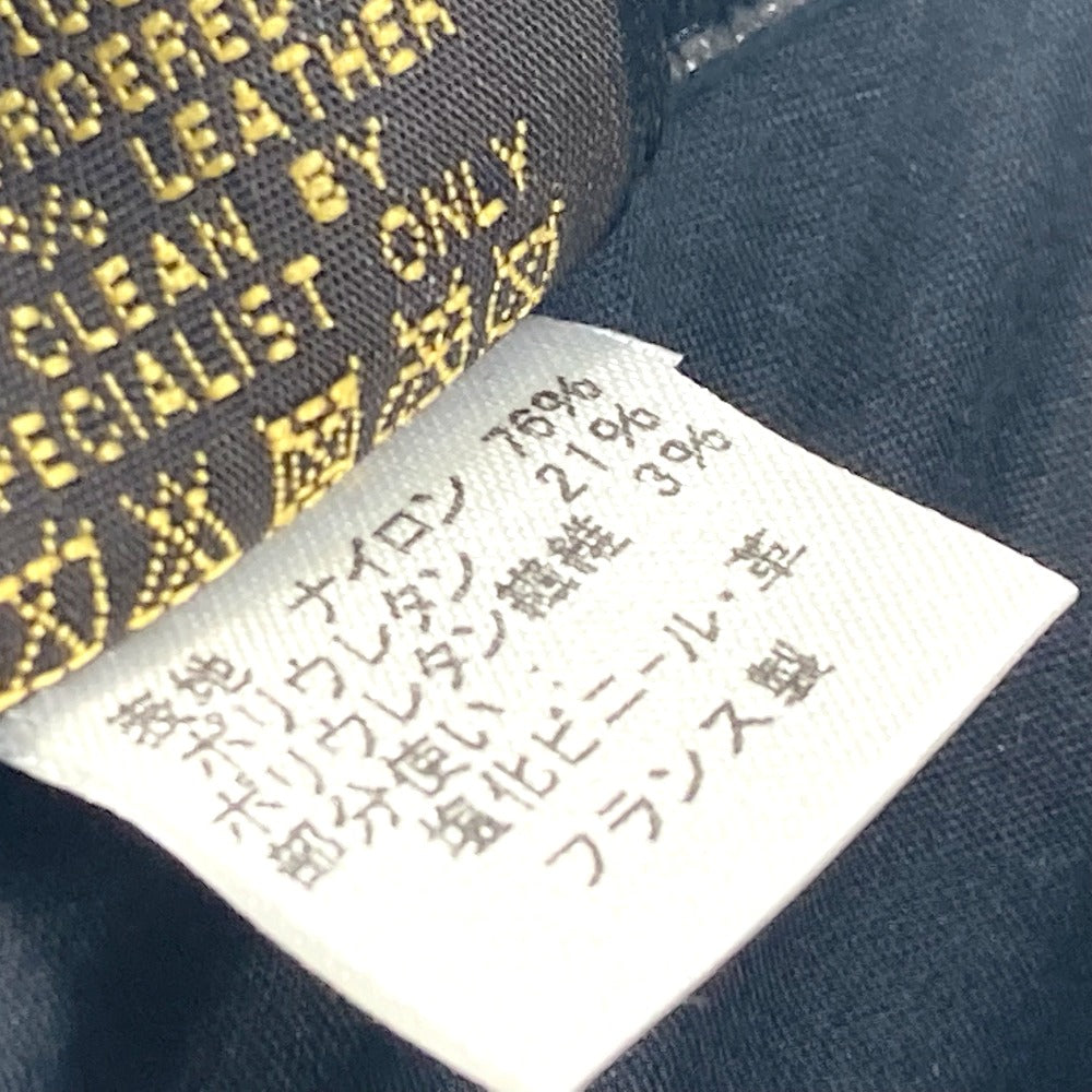 LOUIS VUITTON モノグラム 帽子 サンバイザー ナイロン レディース ブラック