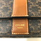 CELINE トリオンフ スモール トリフォールド コンパクトウォレット 3つ折り財布 PVC/レザー レディース ブラウン