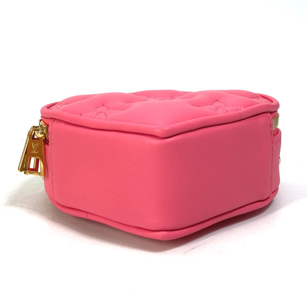 LOUIS VUITTON M81893 モノグラム バブルグラム ポップマイハート・ポーチ  チェーン カバン 2WAYバッグ ハンドバッグ ショルダーバッグ レザー レディース ドラゴンフルーツ ピンク - brandshop-reference