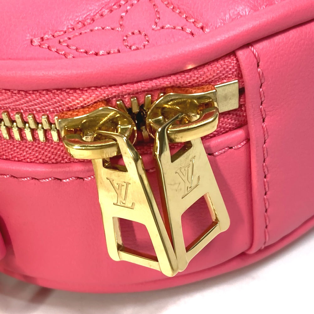 LOUIS VUITTON M81893 モノグラム バブルグラム ポップマイハート・ポーチ  チェーン カバン 2WAYバッグ ハンドバッグ ショルダーバッグ レザー レディース ドラゴンフルーツ ピンク - brandshop-reference