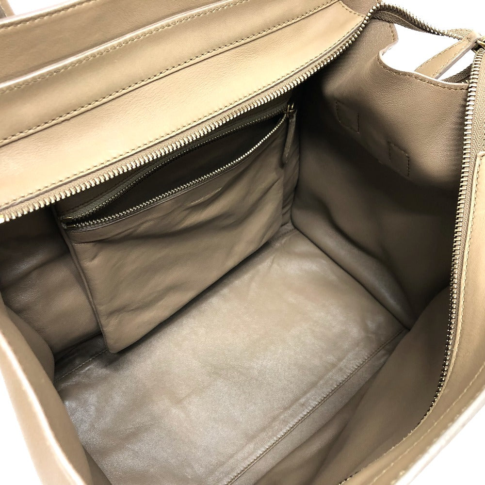 CELINE ラゲージ ミニショッパー カバン ハンドバッグ レザー レディース - brandshop-reference