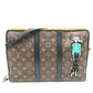LOUIS VUITTON M80130 モノグラム LVフレンズ キーポルポーチ カバン/肩掛け ハンドバッグ モノグラムキャンバス メンズ ブラウン