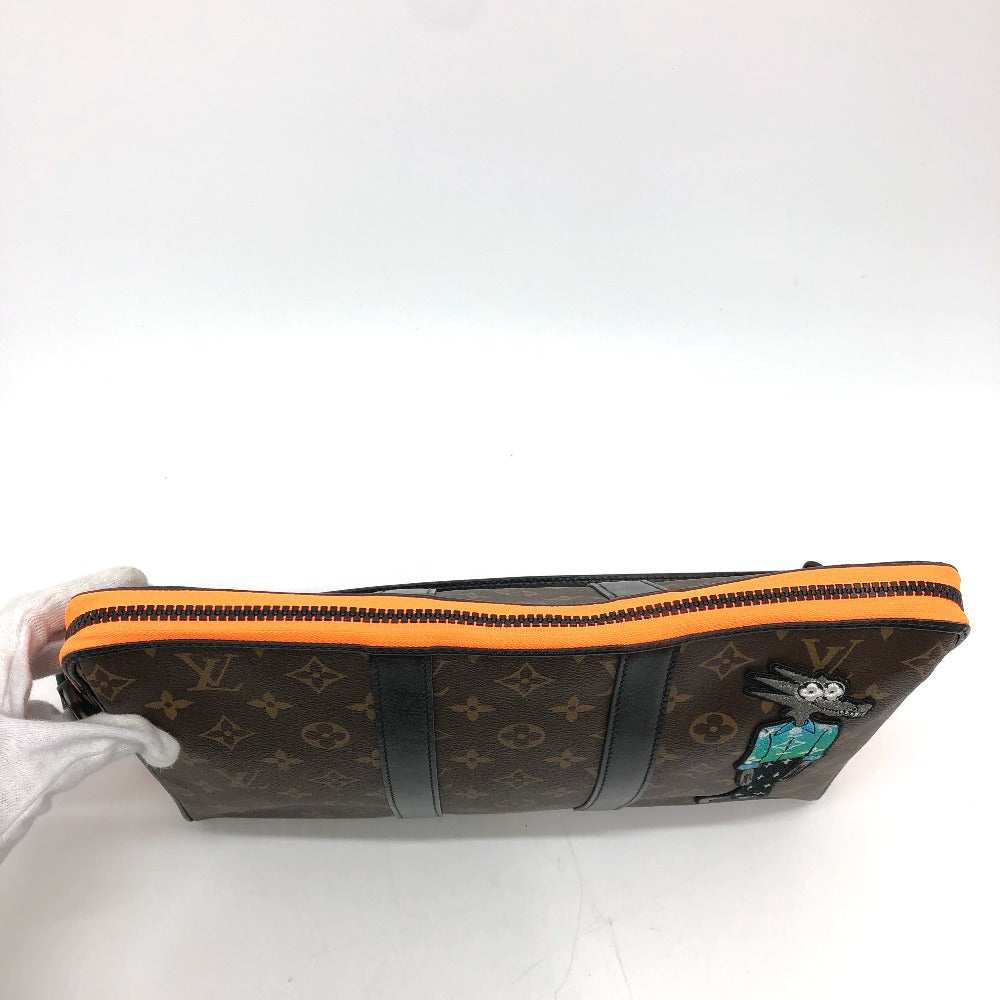 LOUIS VUITTON M80130 モノグラム LVフレンズ キーポルポーチ カバン/肩掛け ハンドバッグ モノグラムキャンバス メンズ ブラウン