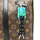 LOUIS VUITTON M80130 モノグラム LVフレンズ キーポルポーチ カバン/肩掛け ハンドバッグ モノグラムキャンバス メンズ ブラウン
