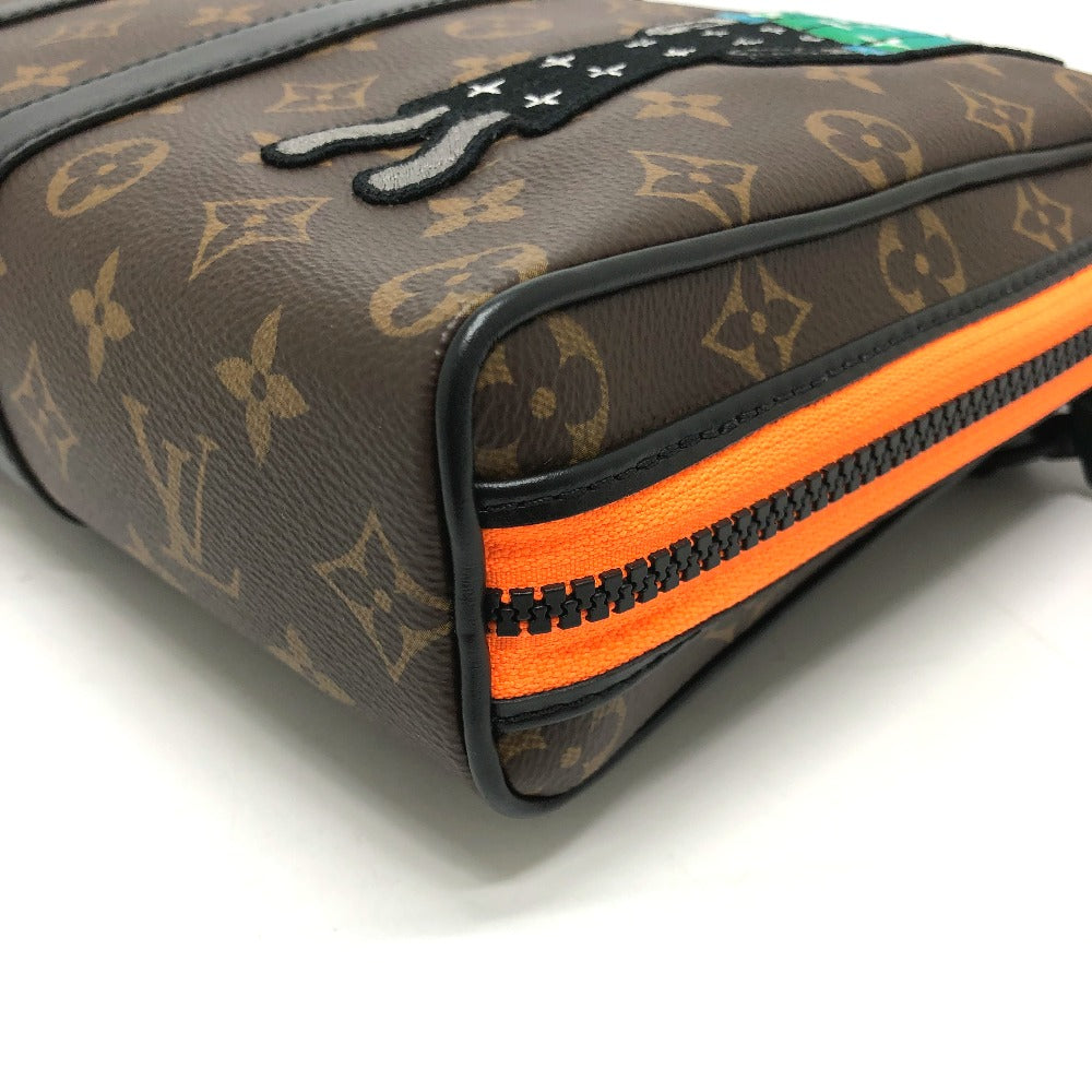 LOUIS VUITTON M80130 モノグラム LVフレンズ キーポルポーチ カバン/肩掛け ハンドバッグ モノグラムキャンバス メンズ ブラウン