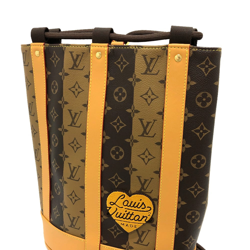 LOUIS VUITTON M45968 モノグラム ランドネ メッセンジャー ストライプ カバン ショルダーバッグ モノグラムキャンバス メンズ ブラウン