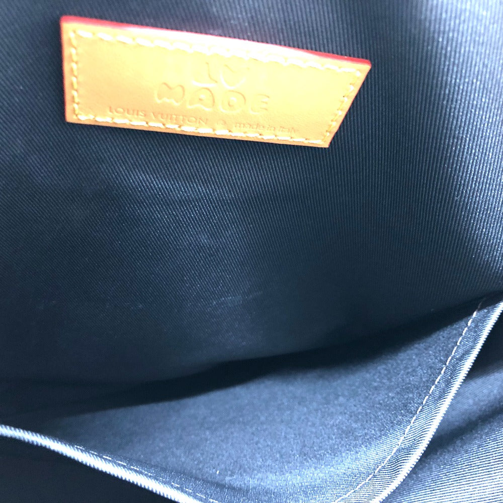 LOUIS VUITTON M45968 モノグラム ランドネ メッセンジャー ストライプ カバン ショルダーバッグ モノグラムキャンバス メンズ ブラウン
