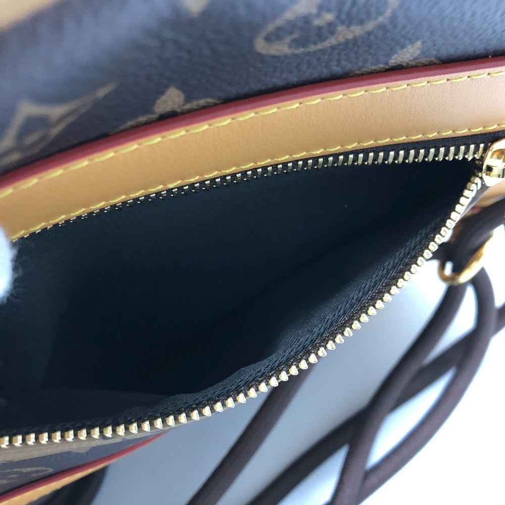LOUIS VUITTON M45968 モノグラム ランドネ メッセンジャー ストライプ カバン ショルダーバッグ モノグラムキャンバス メンズ ブラウン