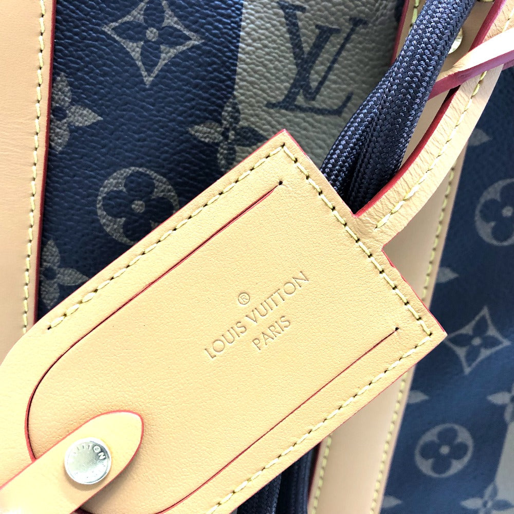 LOUIS VUITTON M45968 モノグラム ランドネ メッセンジャー ストライプ カバン ショルダーバッグ モノグラムキャンバス メンズ ブラウン