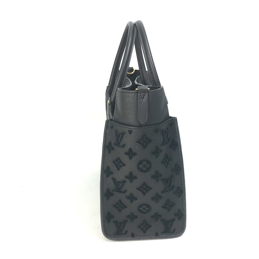 LOUIS VUITTON M53826 モノグラムタフタージュ LVロゴ オンマイサイドMM カバン 2WAY トートバッグ 肩掛け ショルダーバッグ ハンドバッグ レザー レディース - brandshop-reference