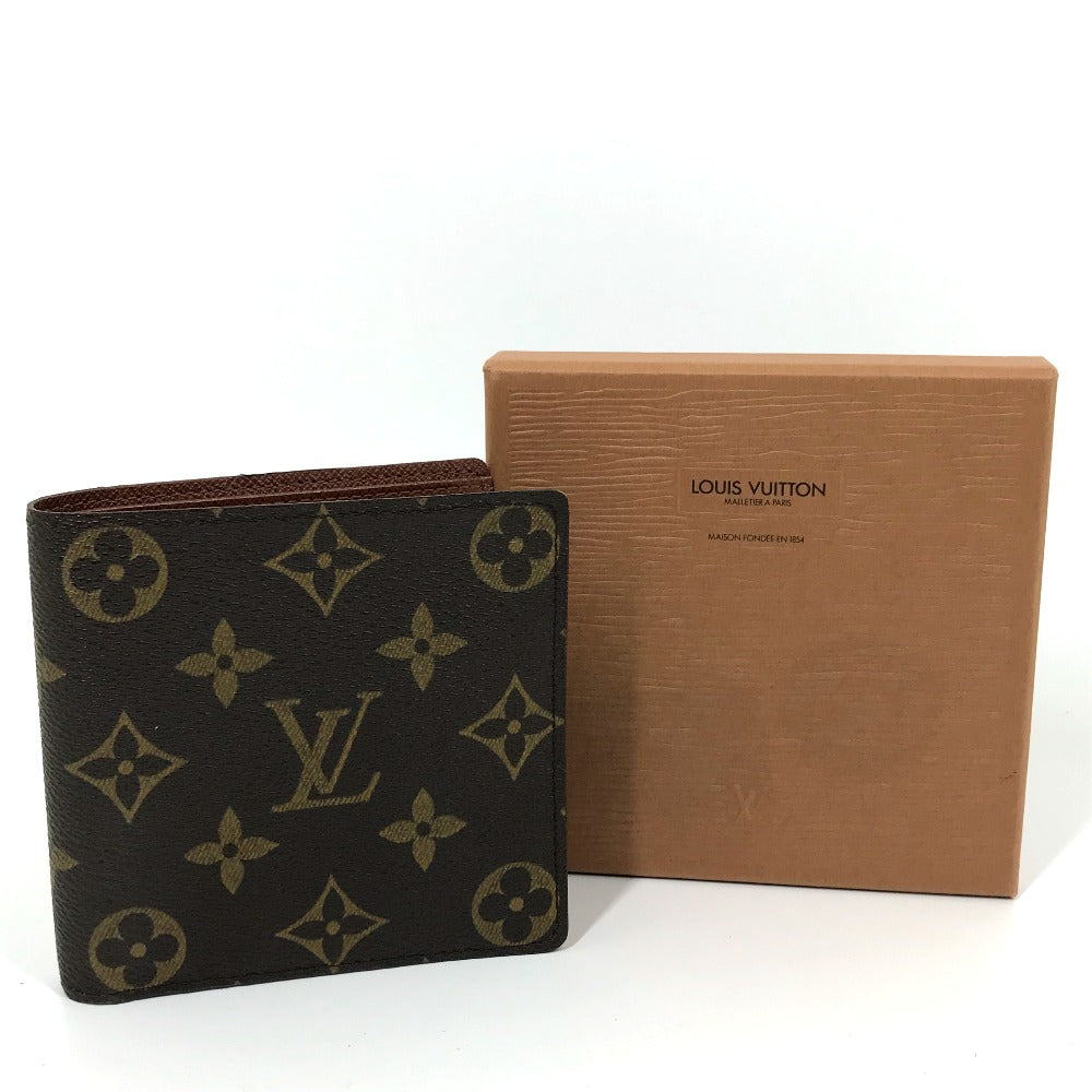 LOUIS VUITTON M61675 モノグラム ポルトフォイユ・マルコ 短財布 コンパクトウォレット 2つ折り財布 モノグラムキャンバス メンズ - brandshop-reference