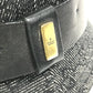 GUCCI GG denim bucket hat in GG canvas, women's, black and gray