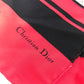 Dior Honeycomb Print Silk Handkerchief Scarf for Women, Beige, Red, and Black