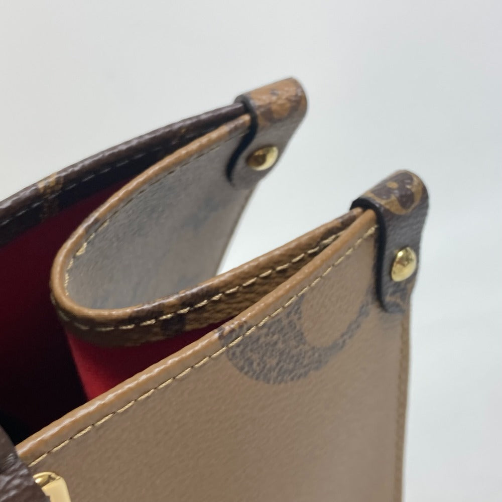 LOUIS VUITTON M45321 モノグラムジャイアント オンザゴーMM カバン 2WAY ショルダーバッグ 肩掛け トートバッグ モノグラムジャイアントキャンバス レディース ブラウン - brandshop-reference