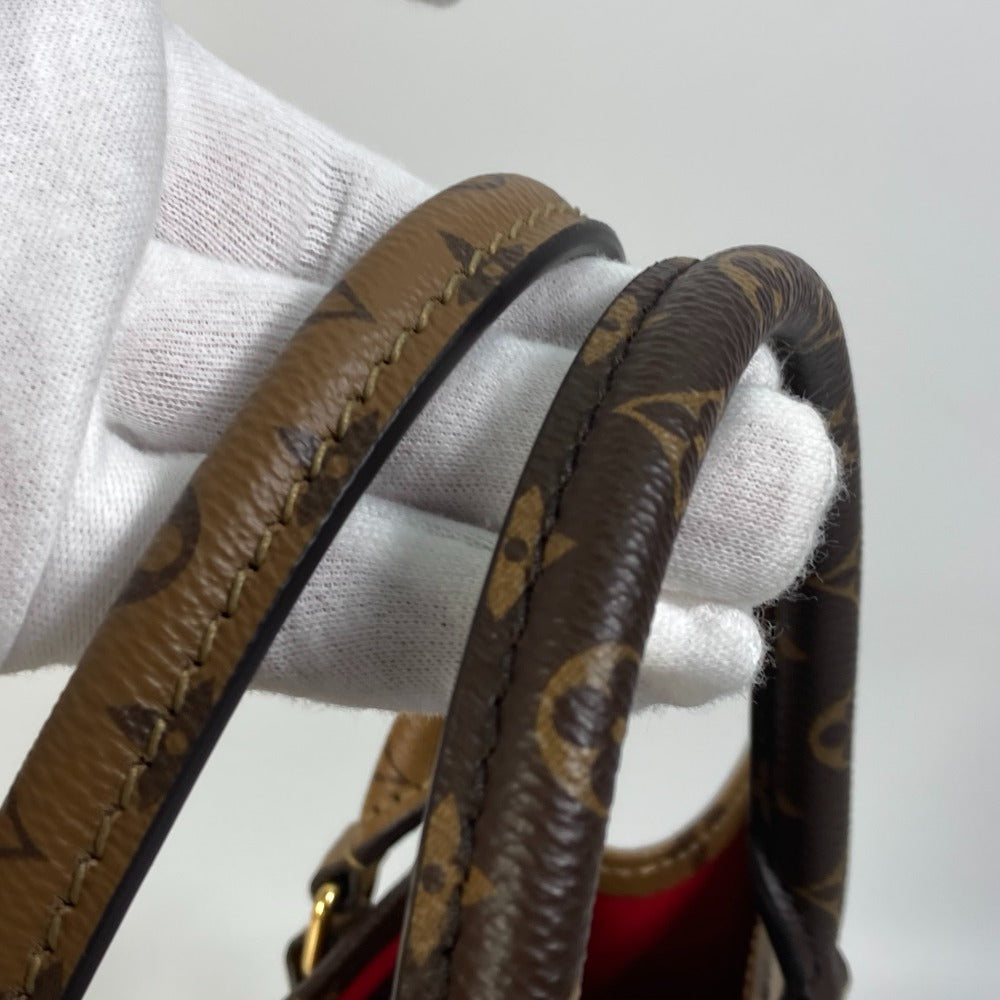 LOUIS VUITTON M45321 モノグラムジャイアント オンザゴーMM カバン 2WAY ショルダーバッグ 肩掛け トートバッグ モノグラムジャイアントキャンバス レディース ブラウン - brandshop-reference