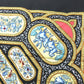 HERMES QALAMDAN Carré 90 Scarf, Silk, Women's, Black