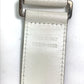 Christian Dior Saddle Bag, Waist Pouch, Leather, Women's, White