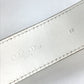 Christian Dior Saddle Bag, Waist Pouch, Leather, Women's, White