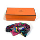 HERMES Nouveau Papillon Bow Tie, Silk Ribbon Necktie, Men's, Multicolor