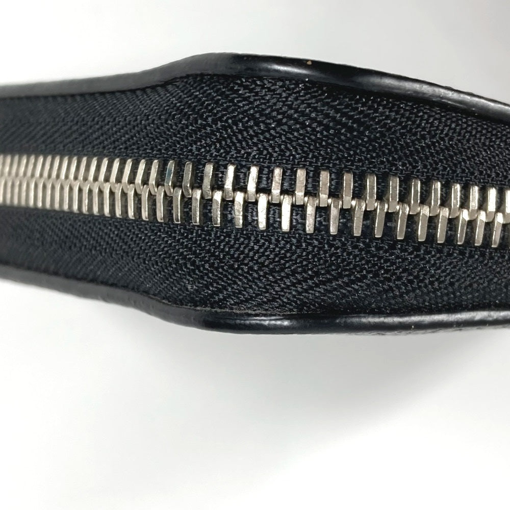 LOUIS VUITTON M61867 モノグラムマヒナ ジッピーウォレット ラウンドファスナー 長財布 モノグラムマヒナ レディース ブラック