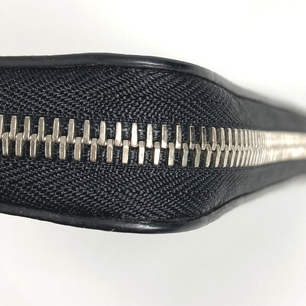 LOUIS VUITTON M61867 モノグラムマヒナ ジッピーウォレット ラウンドファスナー 長財布 モノグラムマヒナ レディース ブラック