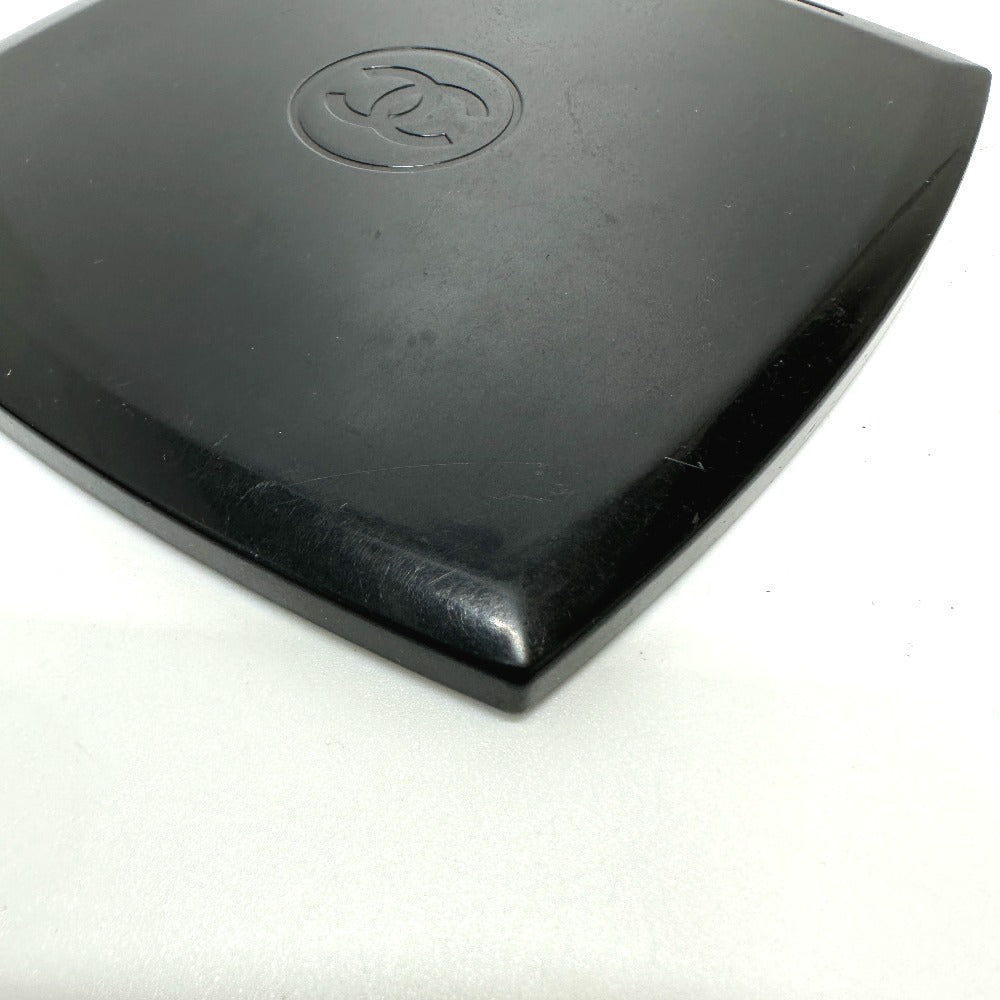 CHANEL ノベルティ CC ココマーク 手鏡 ミラー 鏡 プラスチック レディース ブラック