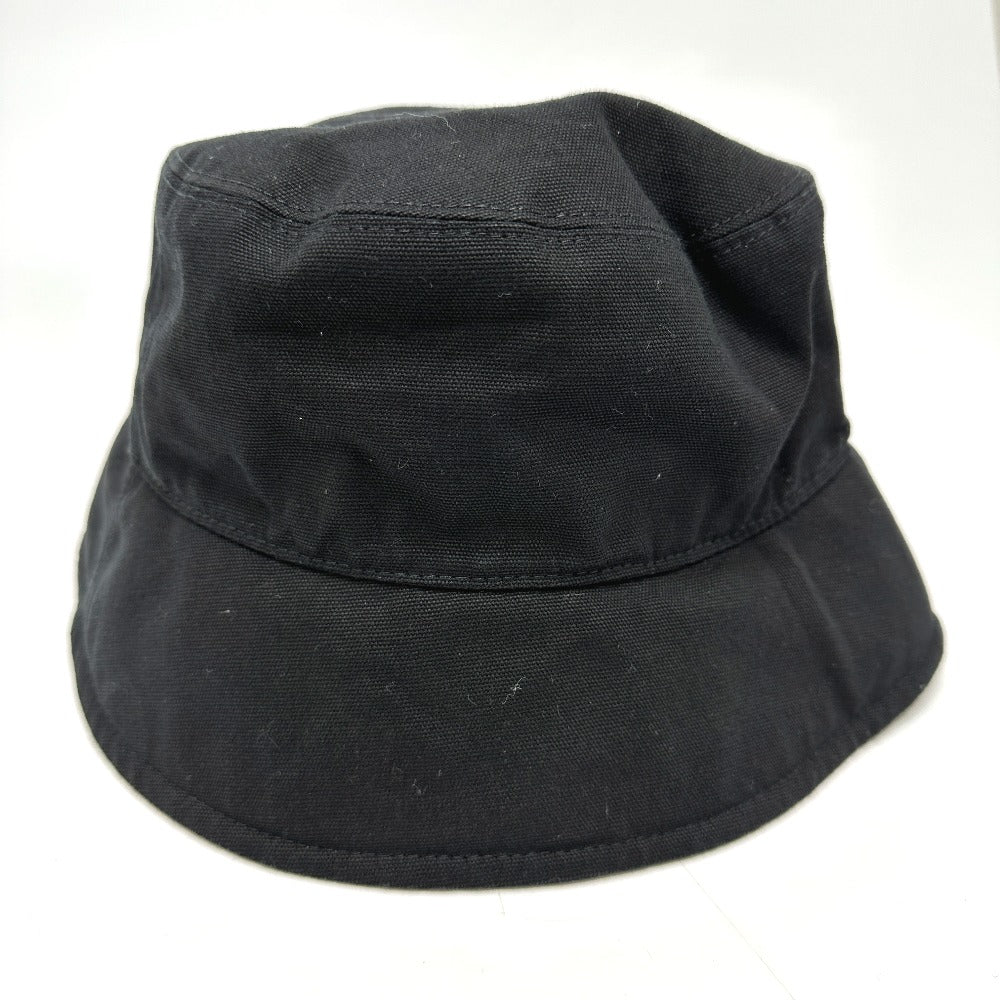 FENDI FXQ801 Versace collaboration logo FENDACE hat, cotton, women's, black