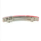 HERMES Hair Accessory, All-Over Print, Silk Barrette, Women's, Pink