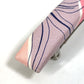 HERMES Hair Accessory, All-Over Print, Silk Barrette, Women's, Pink