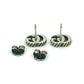 GUCCI Logo GG Marmont Double G Accessory Earrings in SV925 Silver for Women