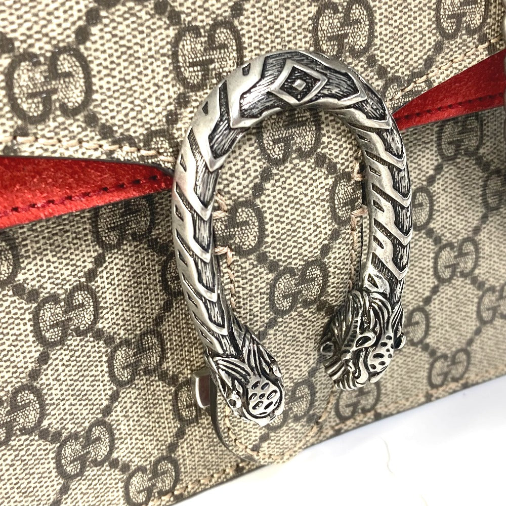 GUCCI 421970 GG ディオニュソス Wチェーン 斜め掛け カバン ショルダーバッグ GGスプリームキャンバス レディース - brandshop-reference