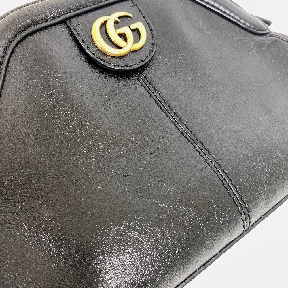 GUCCI 524620 GGマーモント リベル タイガー キャットヘッド クラッチバッグ 斜め掛け 肩掛け ショルダーバッグ レザー レディース |  brandshop-reference