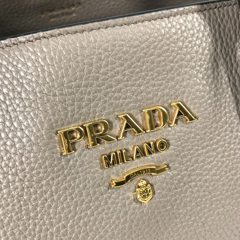 PRADA 1BA579 ロゴ VIT.DAINO 2WAY ハンドバッグ 斜め掛け 肩掛け ショルダーバッグ レザー レディース