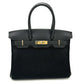 HERMES Birkin 30 Court a Court Tote Bag Handbag in Swift Leather, Black