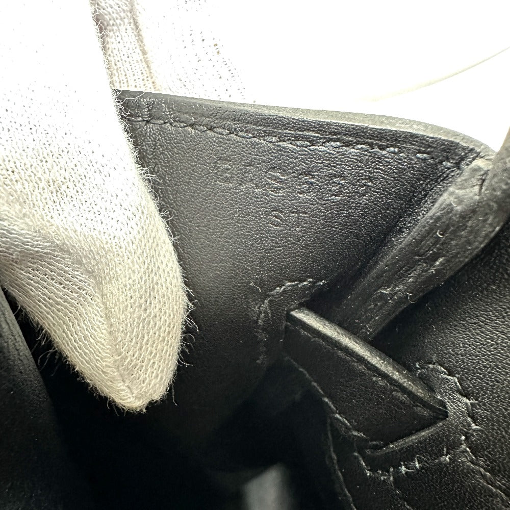 HERMES Birkin 30 Court a Court Tote Bag Handbag in Swift Leather, Black