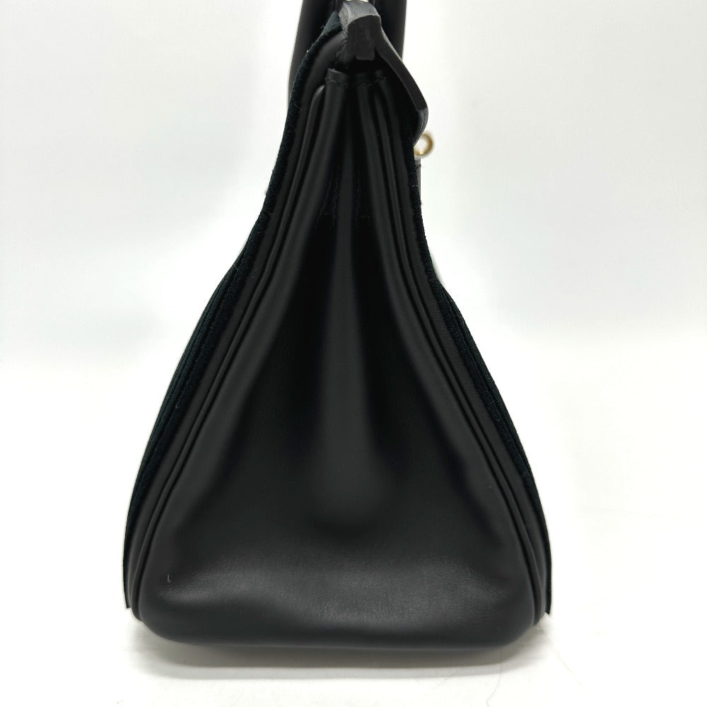 HERMES Birkin 30 Court a Court Tote Bag Handbag in Swift Leather, Black