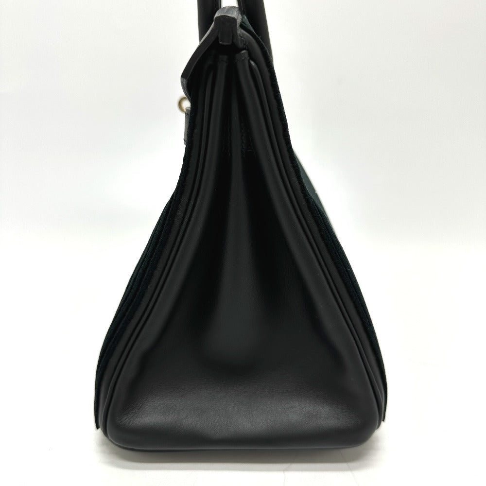 HERMES Birkin 30 Court a Court Tote Bag Handbag in Swift Leather, Black