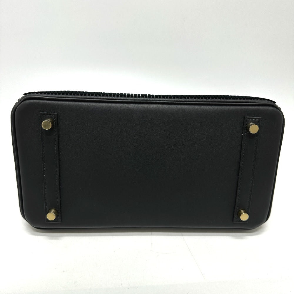 HERMES Birkin 30 Court a Court Tote Bag Handbag in Swift Leather, Black