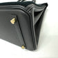 HERMES Birkin 30 Court a Court Tote Bag Handbag in Swift Leather, Black