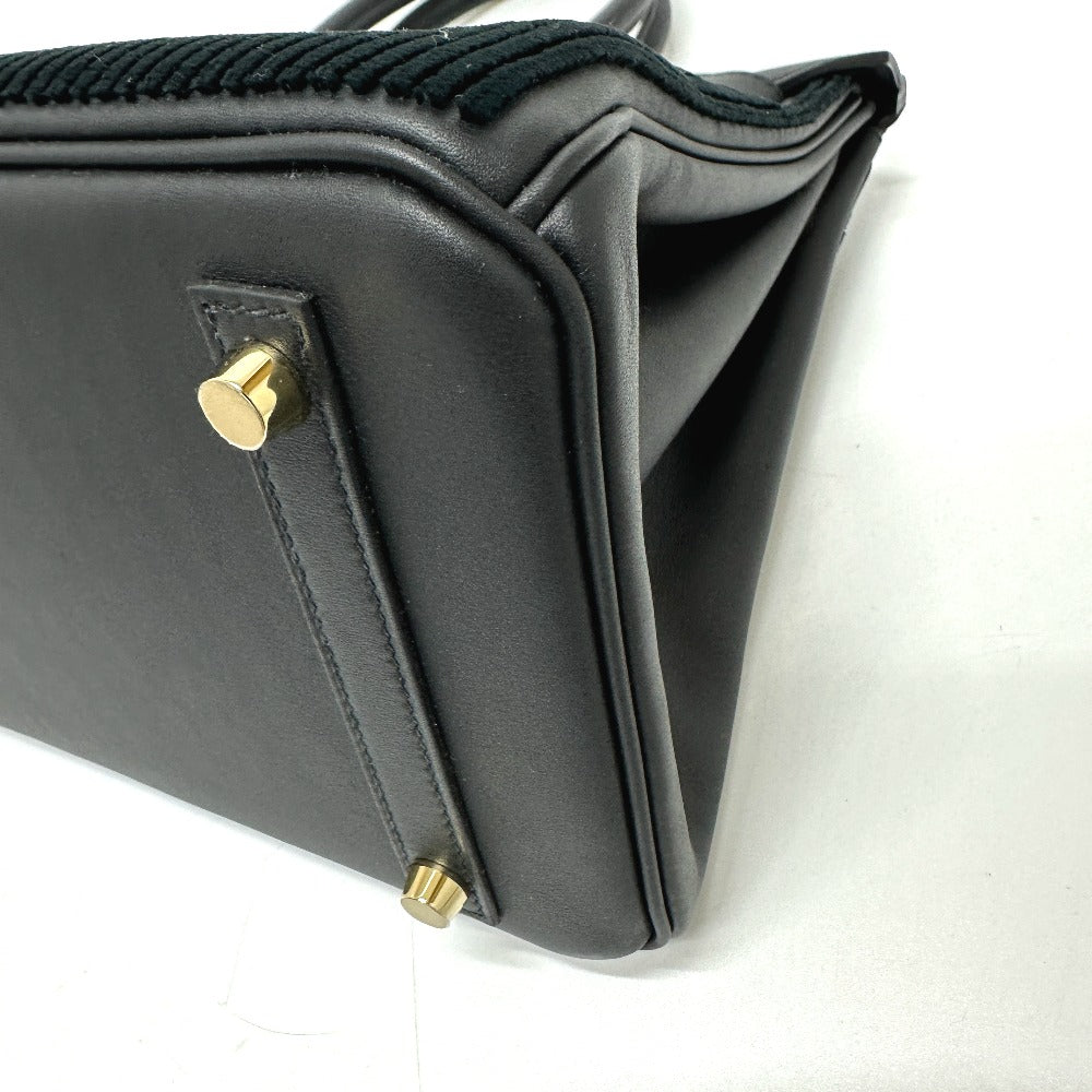 HERMES Birkin 30 Court a Court Tote Bag Handbag in Swift Leather, Black