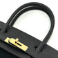 HERMES Birkin 30 Court a Court Tote Bag Handbag in Swift Leather, Black