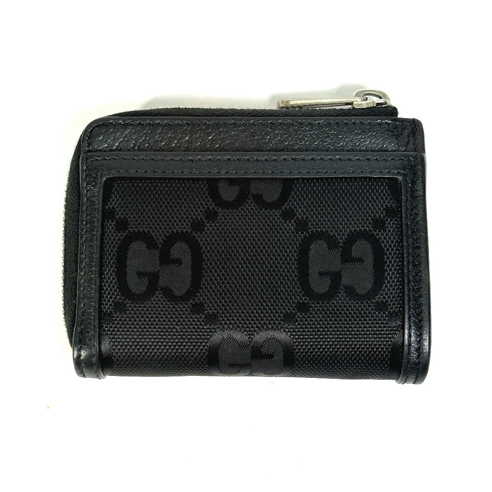 GUCCI 657587 GG Off the Grid Mini Wallet Coin Case Leather Women's Black