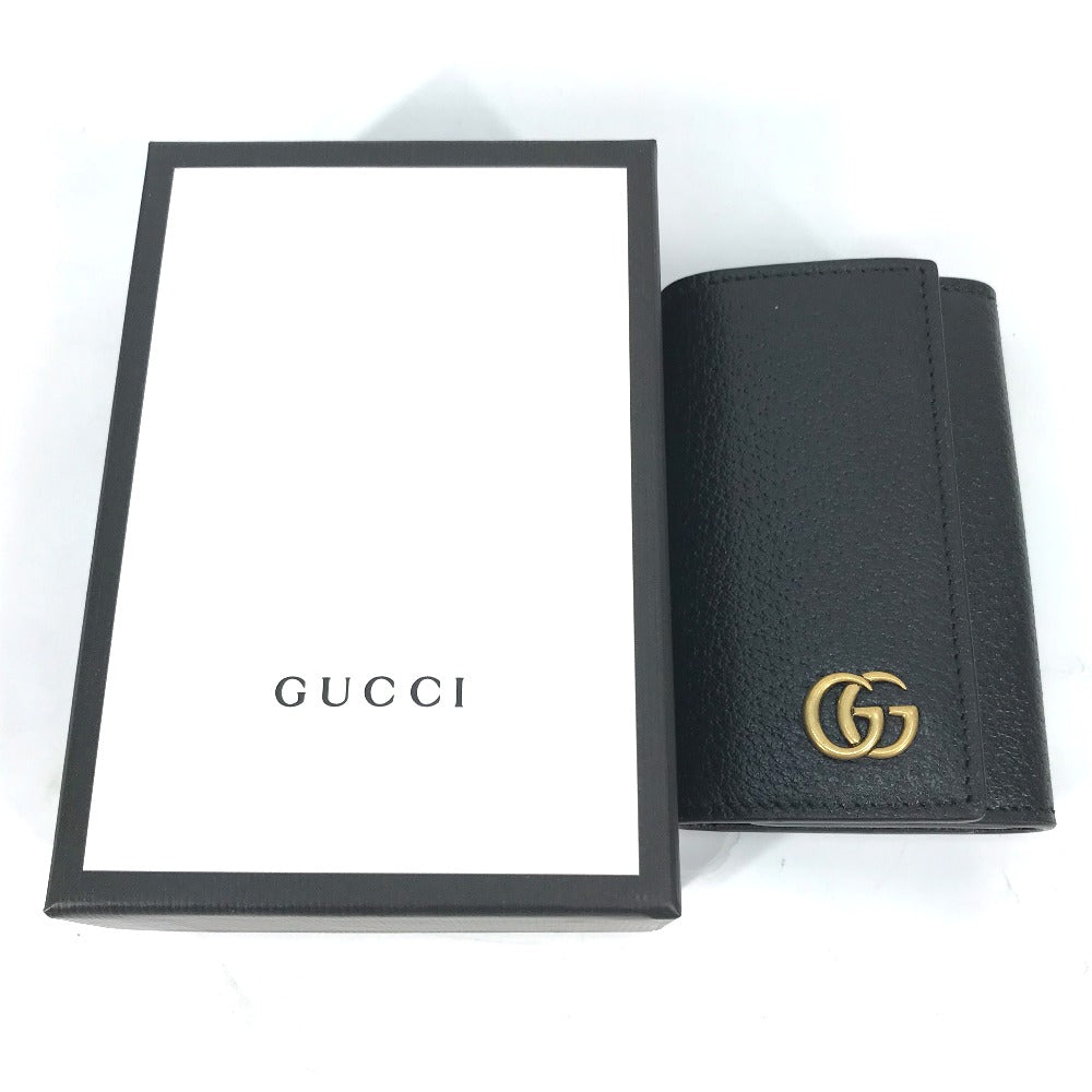 GUCCI 435305 GGマーモント 6連 鍵 キーリング付き キーケース レザー レディース - brandshop-reference