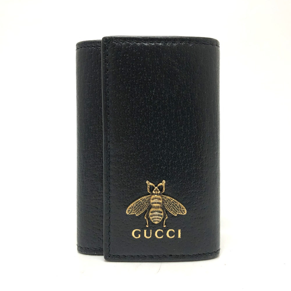 GUCCI 523683 BEE ビー 6連 鍵 キーケース レザー レディース - brandshop-reference