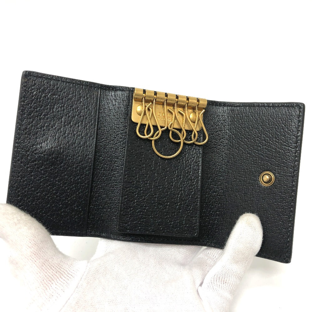 GUCCI 523683 BEE ビー 6連 鍵 キーケース レザー レディース - brandshop-reference